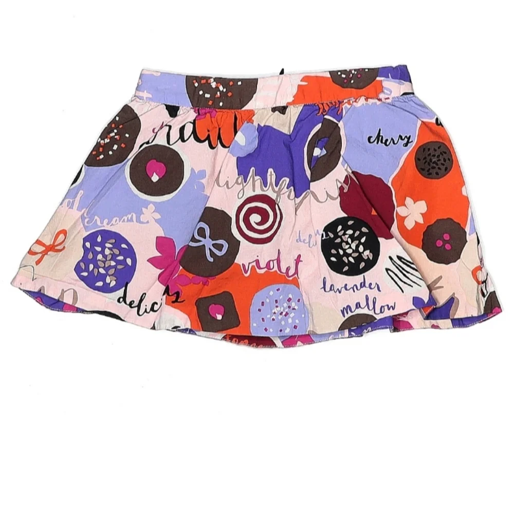 Kate Spade New York Skirt Skort Size 18 mo Colorful Floral Print with‎ Panties